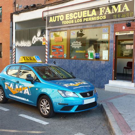 autoescuela fama madrid pro tenemos todas las autoescuelas de Madrid para que comprares AUTOESCUELA FAMA MADRID SL